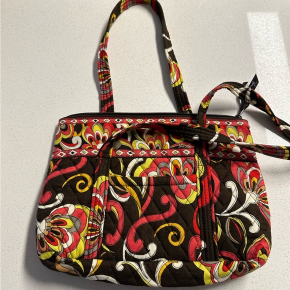 Vera Bradley Brown Puccini Mini Shoulder Bag - Picture 2 of 8